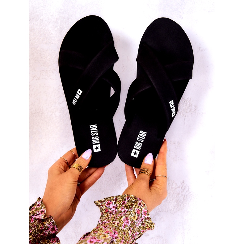 Naisten vaahtomuovitossut Big Star JJ274A338 Musta 3