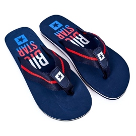 Miesten varvastossut Big Star FF174478 Navy blue tummansininen 3