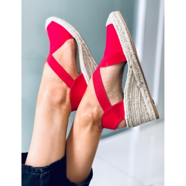 Espadrilles Wedge sandaalit Dolor Red punainen 2 Espadrilles Wedge sandaalit Dolor Red punainen 2