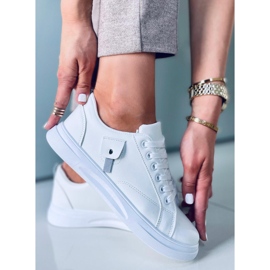 Naisten Semilla Grey -lenkkarit valkoinen 2