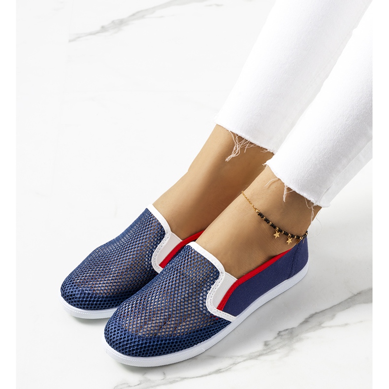 Annika laivastonsiniset lenkkarit sininen 2