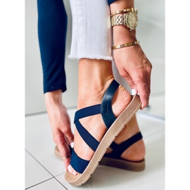 Zinnia Blue naisten sandaalit laivastonsininen 1