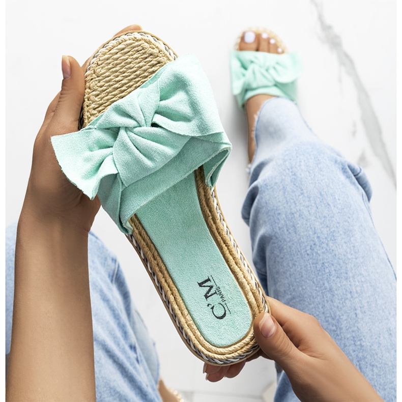 Vihreät tossut rusetilla Avi 1