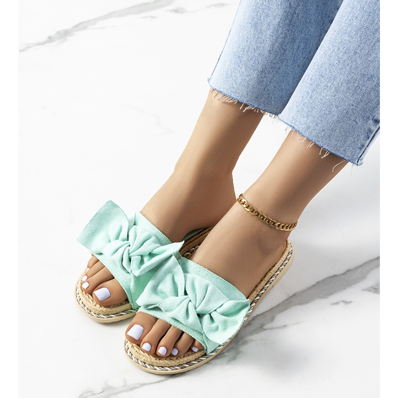 Vihreät tossut rusetilla Avi 2