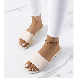 Keulen naisten beige-tossut 1