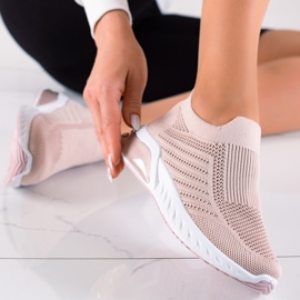 DK Mukavat Slip-On urheilukengät vaaleanpunainen 1