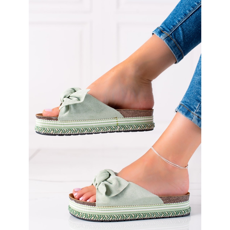 Bestelle Naisten tossut 20-365 gr vihreät 2