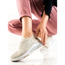 DK Liukastettavat urheilukengät beige 1