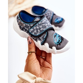 BEFADO S.A. Tossut Befado Velcro Car 273X339 Harmaa-sininen 1