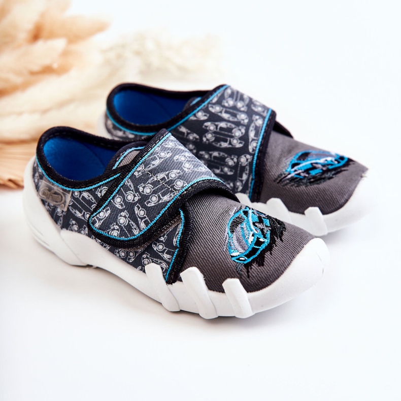 BEFADO S.A. Tossut Befado Velcro Car 273X339 Harmaa-sininen 2