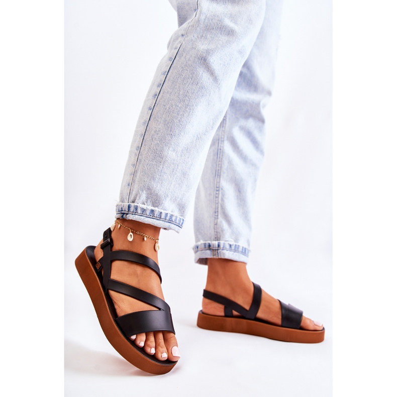 Naisten kumisandaalit ZAXY JJ285052 Musta 1