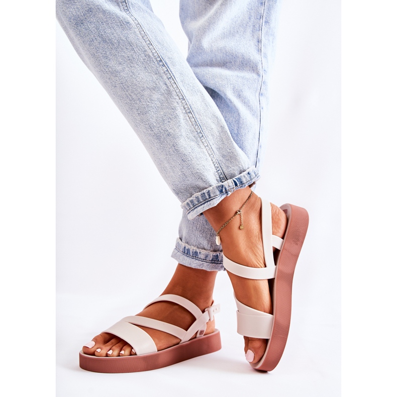 Naisten kumisandaalit ZAXY JJ285053 Valkoinen 2