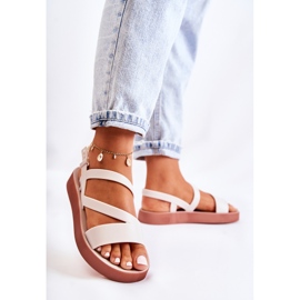 Naisten kumisandaalit ZAXY JJ285053 Valkoinen 1