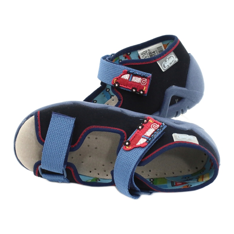 Befado keltaiset lasten kengät 350P014 punainen laivastonsininen sininen 5