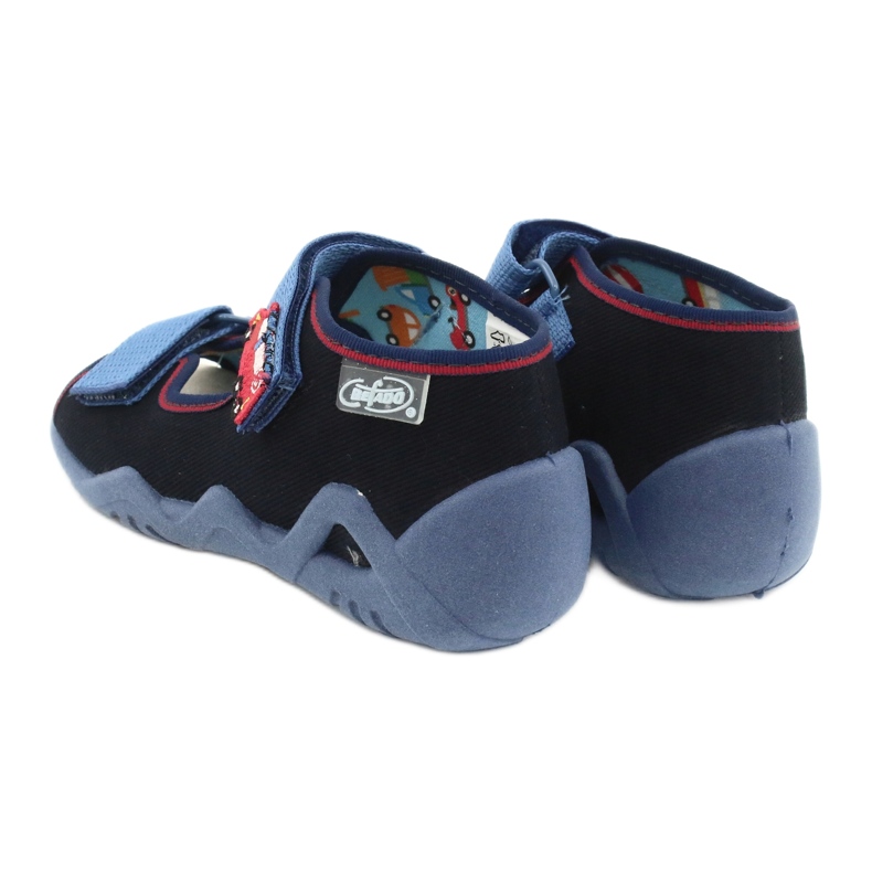 Befado keltaiset lasten kengät 350P014 punainen laivastonsininen sininen 6