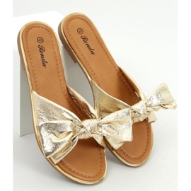 Naisten Lirio Gold -tossut kultainen 1