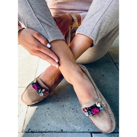 Loaferit Megara Khaki -kivillä beige 2