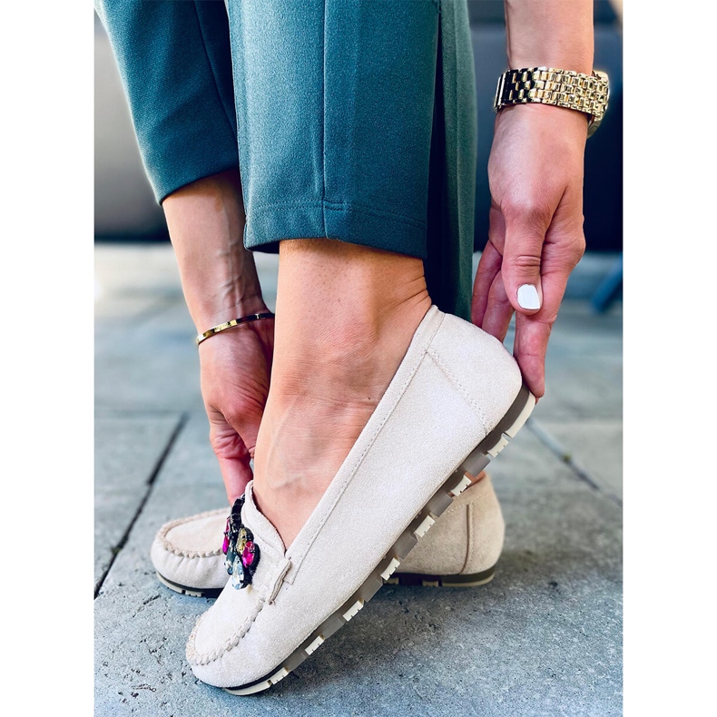 Loaferit Megara Beige -kivillä 1