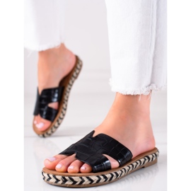 MIKA Muodikkaat mustat tossut 1