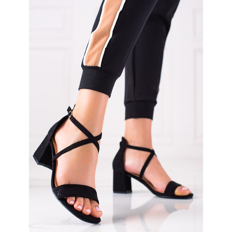 Seastar Mustat korkokengät sandaalit 1