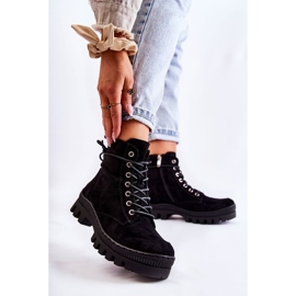 S.Barski Mustat Layden-mokkanahkaiset ompeleet 1