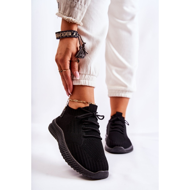 PS1 Naisten urheilukengät Materiaali Tennarit Musta Storia 1