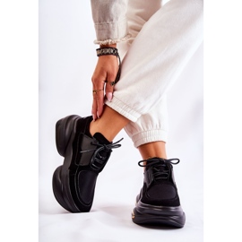 PS1 Naisten tennarit, urheilukengät, mustat New Horizon 2