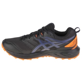 ASICS Gel-Sonoma 6 G-TX M 1011B048-016 musta laivastonsininen oranssi 1