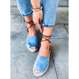 Andrina Blue naisten espadrillit sininen 2
