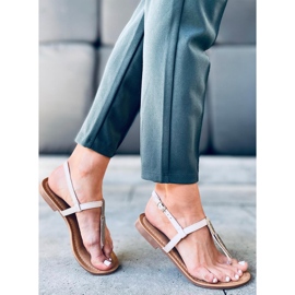 Attina Beiget varvastossut kultainen 1