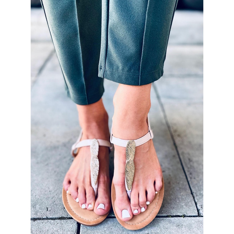 Attina Beiget varvastossut kultainen 2