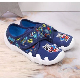 Jr. Befado tarranauhatossut päiväkotiin laivastonsininen 2