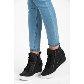 Seastar Korkeakiiltoiset lenkkarit musta 2