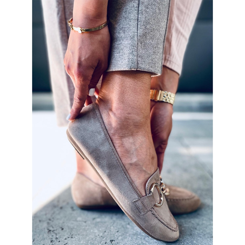 Naisten Porter Khaki -housut beige 2