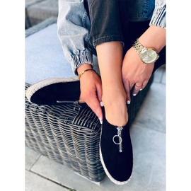 Flynn Black naisten espadrillit musta 1