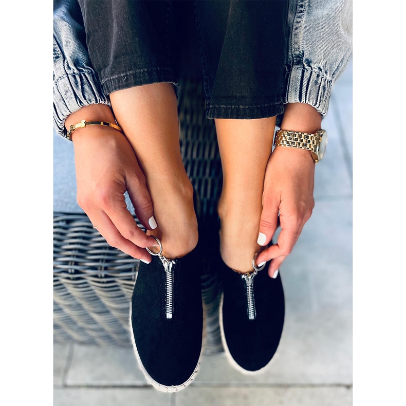 Flynn Black naisten espadrillit musta 2