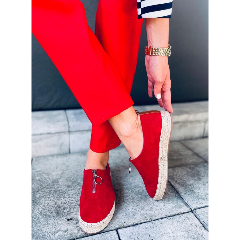 Flynn Red naisten espadrillit punainen 1