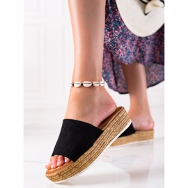 RTX WALK Tossut leveällä alustalla musta 2