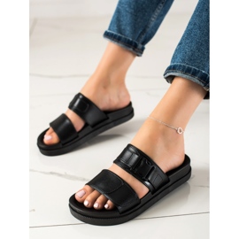 SHELOVET Mustat tossut soljella 1