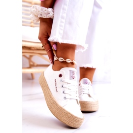 Big Star Urheilukengät Espadrilles Cross Jeans JJ2R4005C Valkoinen 4