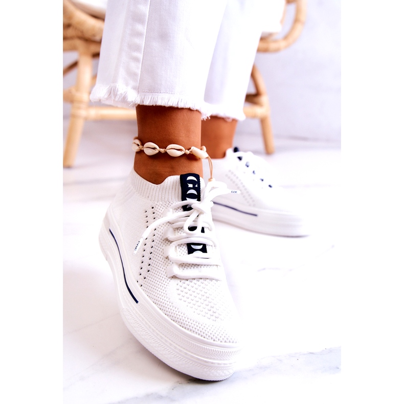 Naisten urheilutossut tennarit GOE JJ2N4164 Valkoinen 2