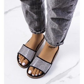 Jorjan mustat sandaalit korkkipohjassa 1