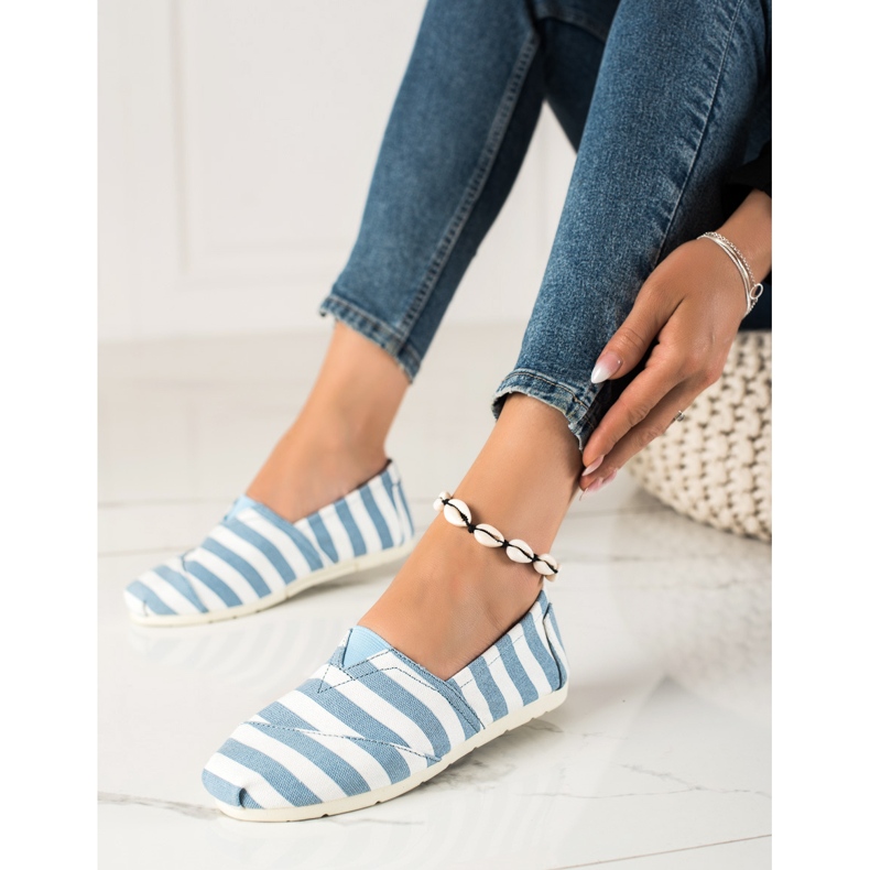 Black Forest Raidalliset sliponit valkoinen sininen 1