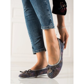 T.Sokolski Värikäs nahkabalerina monivärinen 2