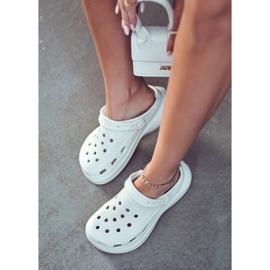 FS1 Naisten Crooks' Foam Tossut White Coline valkoinen 1