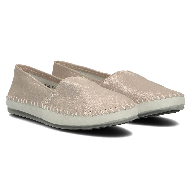 Nahkakengät Filippo DP031 / 22 Go golden harmaa kultainen 5