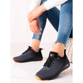 Klassiset DK-urheilukengät musta harmaa 1