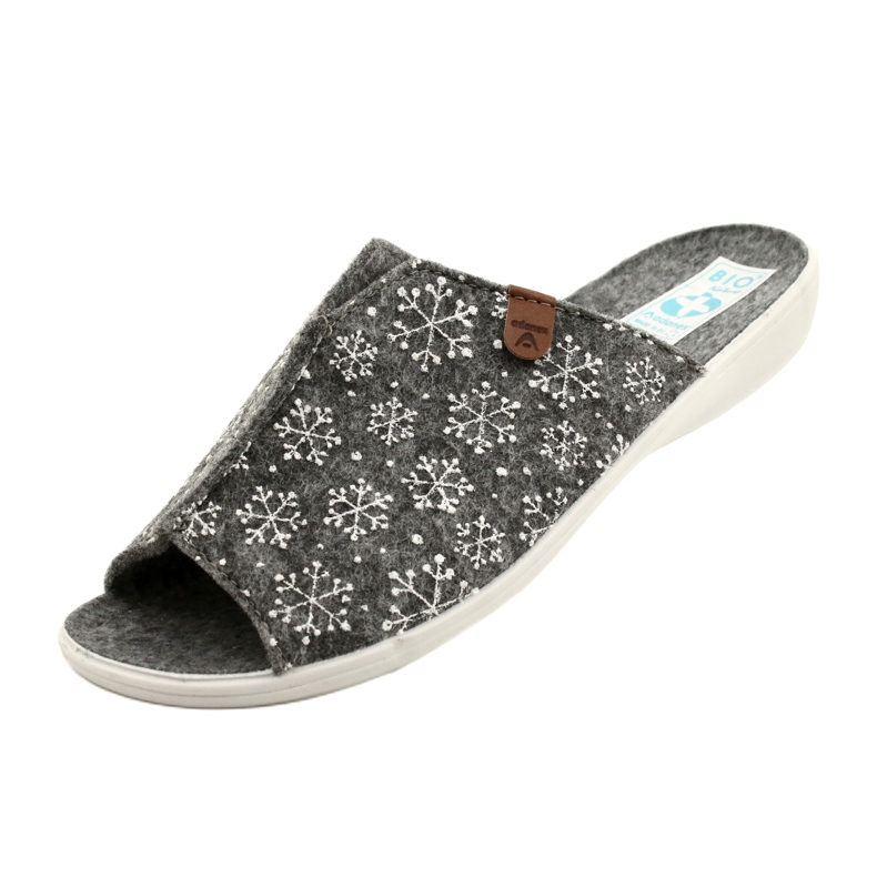 Adanex huopa lumihiutale tossut 24217 valkoinen harmaa 4