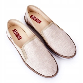Miesten espadrillit Big Star HH176001 Beige 2