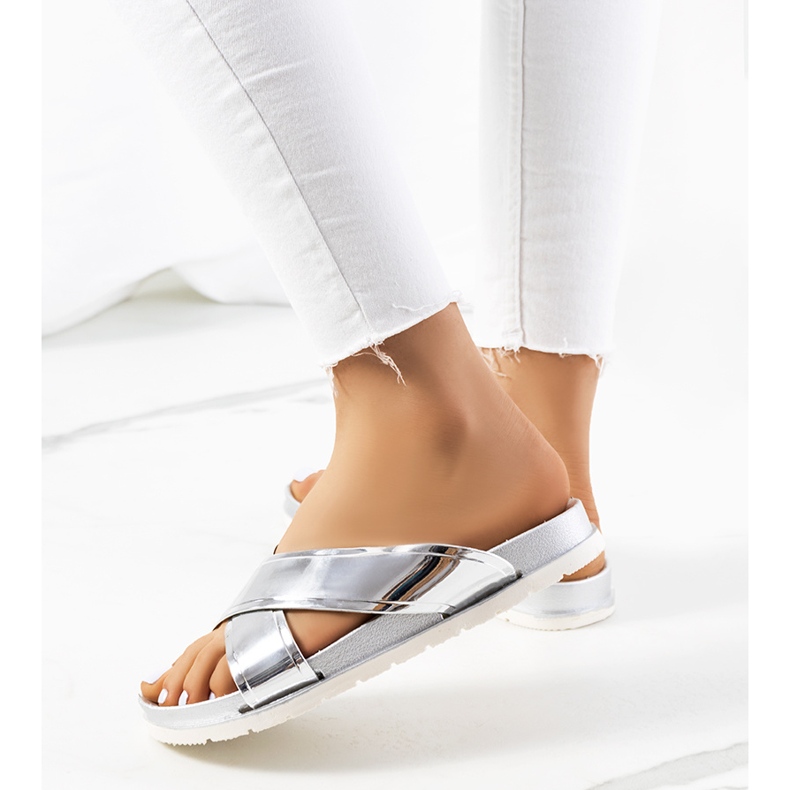 Naisten hopeiset Nicolay-tossut hopea 1